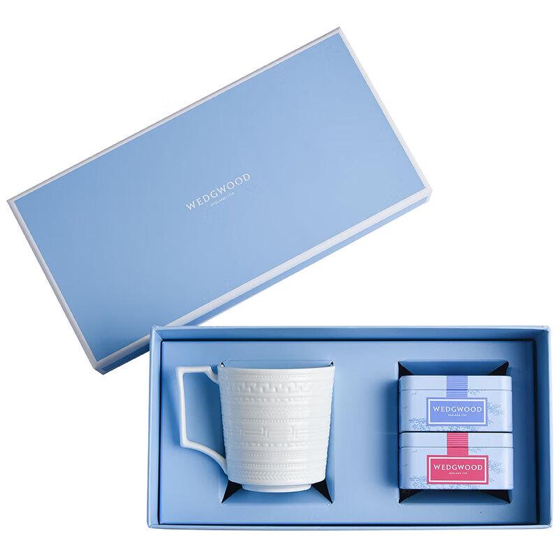 Wedgwood Итальянский рельефный набор кружка и чайницы