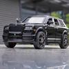 1:36 Scale Cullinan Toy Car Model Alloy Diecast Rubber Tires Sound Light Pull Back Simulation Toy Vehicles Models for Adult Toys