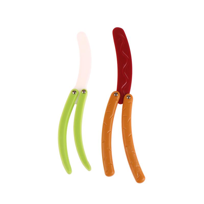 3D-печать Гравитационная собака Нож-бабочка Банановый нож-редис Модель Push Card Декомпрессионная игрушка Студенческий приз