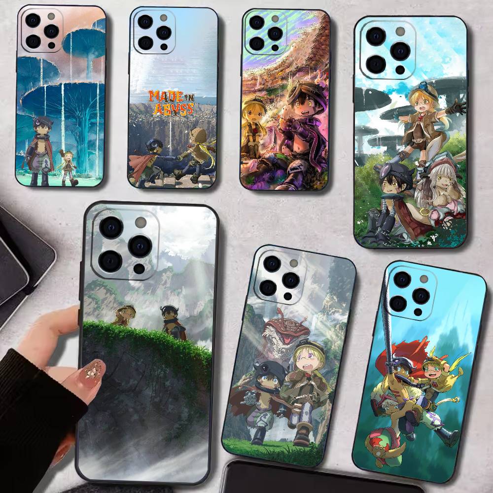 Чехол для телефона Аниме M-Made In Abyss Силиконовый Мягкий Для IPhone 17 16 15 14 13 12 11 X XR Plus Pro Max Plus
