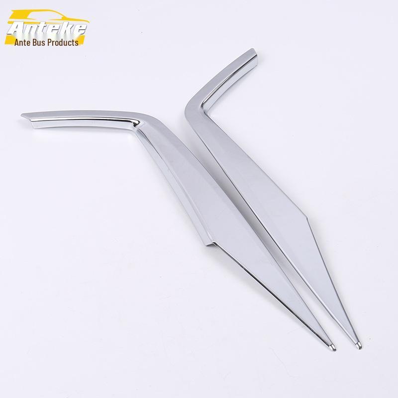 17 Kodiak Front Fog Light Eyebrow Trim Strip and Bumper Patch