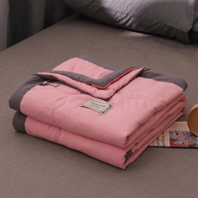 Летнее одеяло, моющееся однотонное тонкое летнее покрывало, легкое одеяло из микрофибры