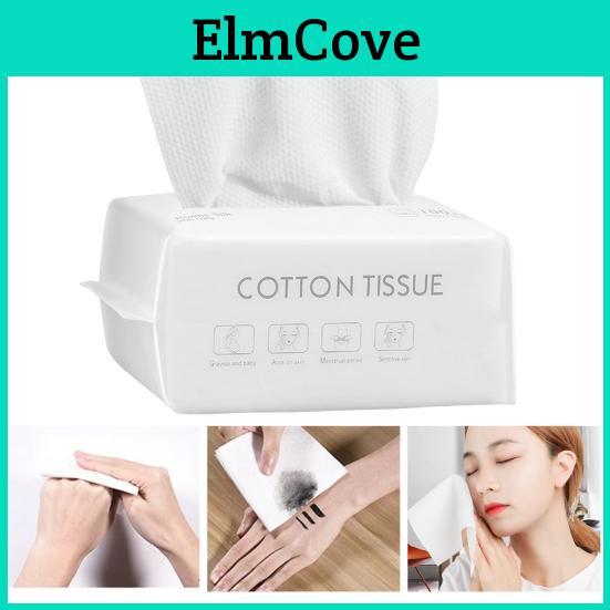Natural Makeup 100pcsbag Remover Wipe Lint Free Disposable Extra Thick Face Towel