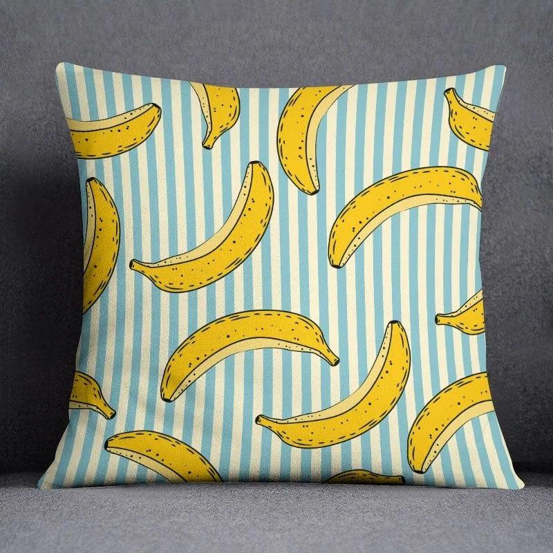Летний фруктовый узор наволочка для украшения автомобиля офис гостиная диван дома наволочка