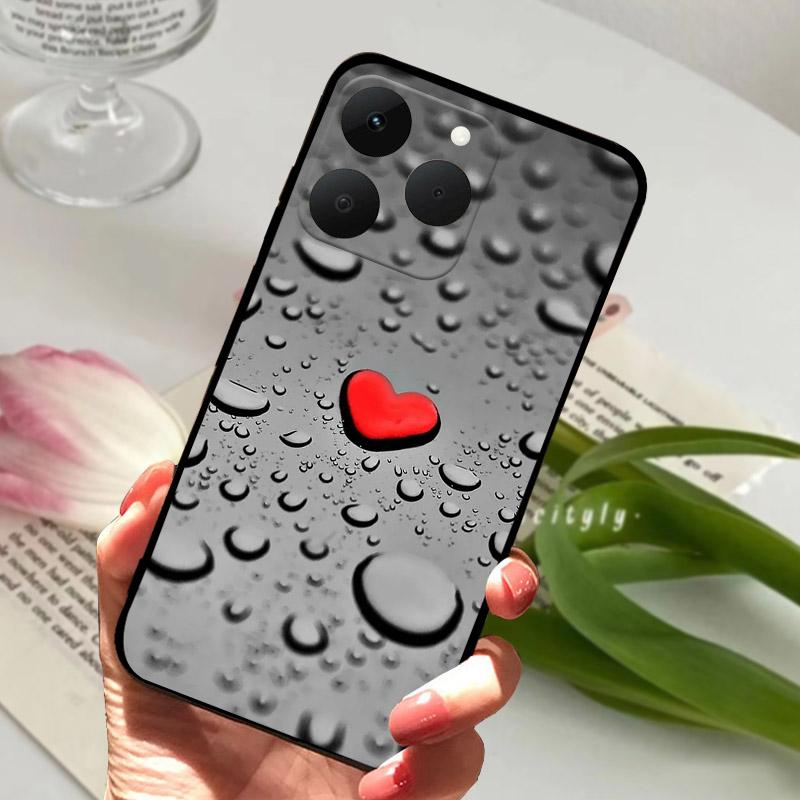 Для Realme 15T 5G Чехол Роскошный Модный Ударопрочный Силиконовый Мягкий ТПУ Чехол для Телефона Для Realme 15 T Realme15T RMX5111 RMX5112 Бампер