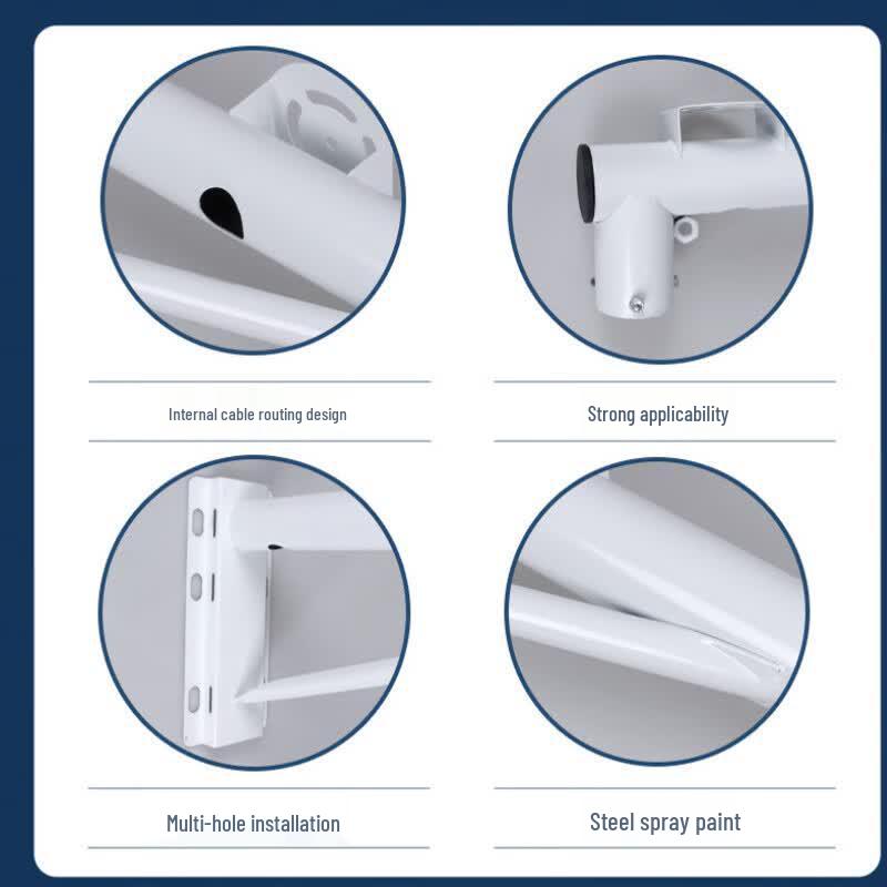 MHS Dual Camera CCTV Wall & Pole Mount Bracket