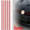 Светоотражающая полоса Автонаклейки, Красная водонепроницаемая наклейка на переднюю решетку автомобиля, Автоаксессуары, Детали экстерьера автомобиля