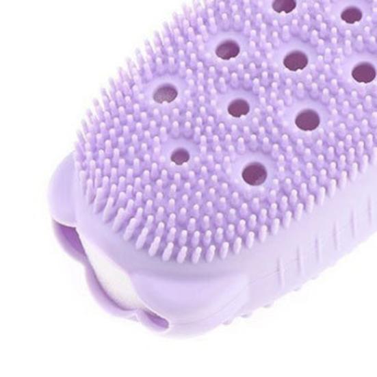 Скраб для тела Мягкая текстура Хорошая устойчивость Дизайн шнурка Отличная пена для ванны TPR Щетка Массажер для дома