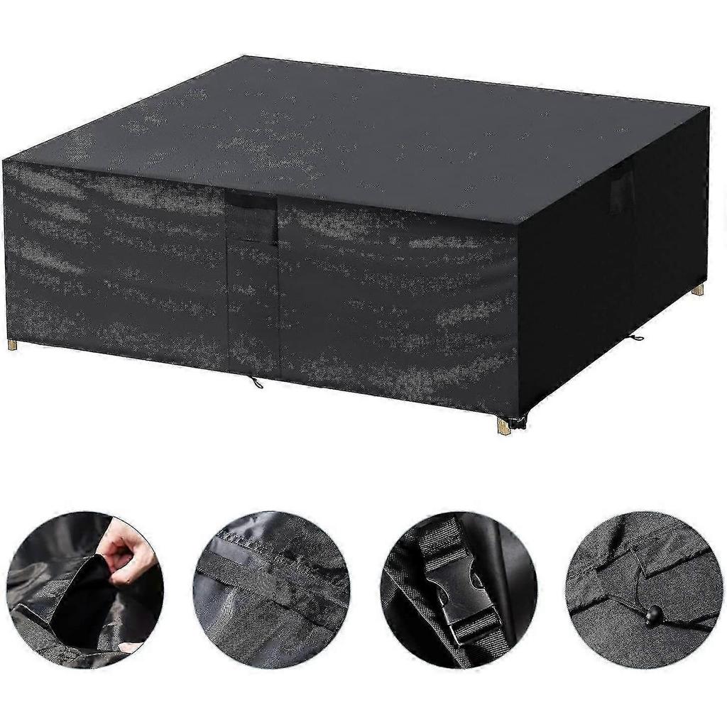 242cm x 162cm x 100cm Patio Furniture Cover Patio Furniture Cover, 600d Oxford Fabric Protective Cover