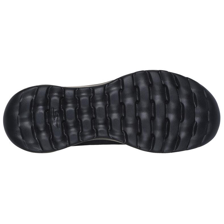 Skechers Удобные и мягкие короткие ботинки для ношения на ходу Женские ботинки Черный 144133-BKGY