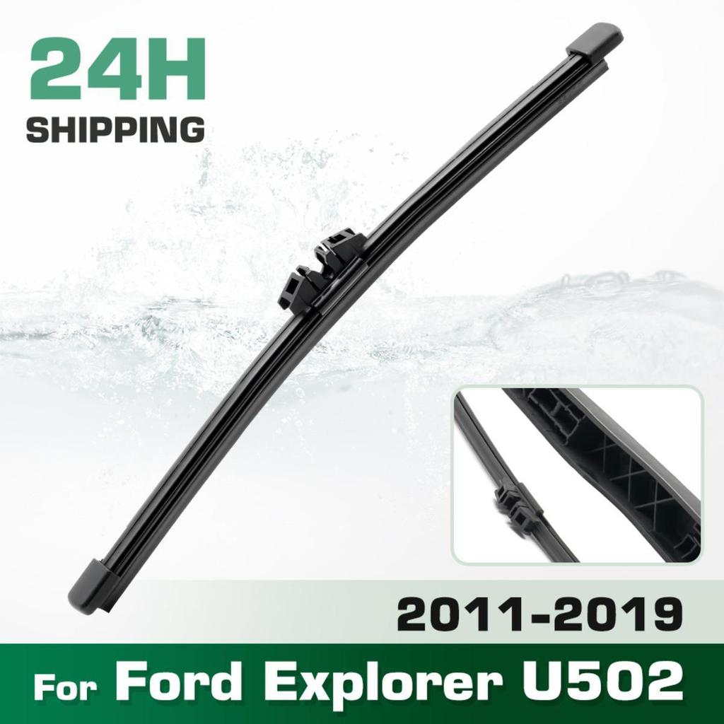 Rear Windshield Wipers Blades,Premium All-Season Wiper Blades Replacement For Ford Explorer U502 2011-2019,Natural Rubber Bayonet,Easy To Install 11″