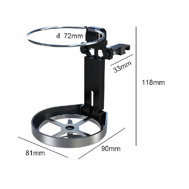 Автомобильные аксессуары Автомобильный держатель для напитков Держатель для напитков с охлаждающим вентилятором, складной и регулируемый держатель для бутылок с напитками и