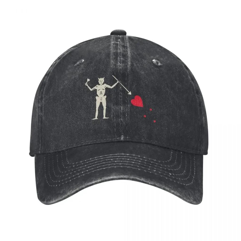 Pirate Blackbeard (Edward Teach) Baseball Cap Sunhat Beach Bag fun hats hiking hat Womens Beach Outlet Unisexs