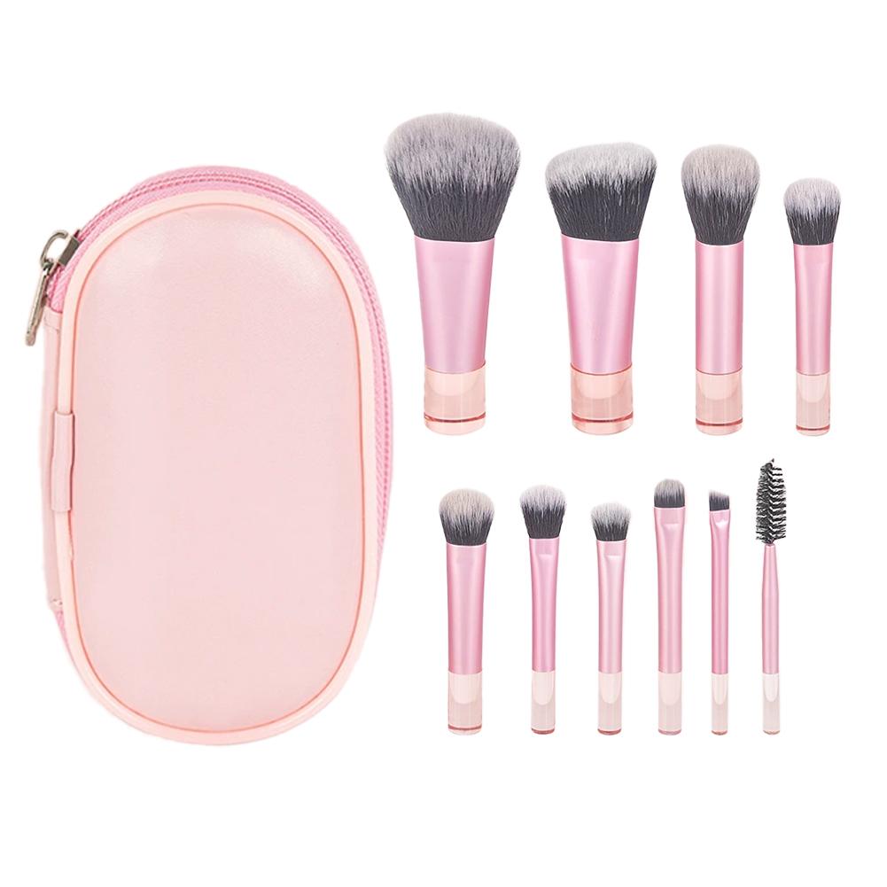 10pcs/set Makeup Brushes Soft Fluffy Eyeshadow Eyeliner Blush Brush Blending Soft Bristles Beauty Tools