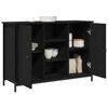 Sideboard Black Oak Look 100 x 35 x 70 cm