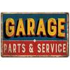 Auto Parts Garage Plaque Metal Tin Signs Wall Decoration Vintage Posters Iron Painting for Man Cave Home Cafe Garden Club Bar