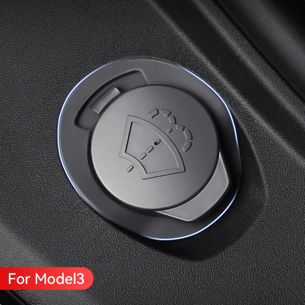 For Tesla Model3 Highland 2025 Wiper Water Filter Net Front Hood Filter Wiper Tank Filling Port Funnel Net Car Accessories