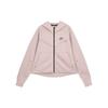Solid Color Logo Hooded Running Jacket Women Jackets Pink CW4299-272