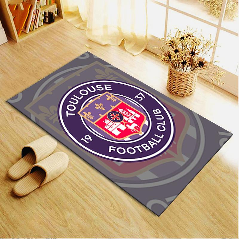 Tolouse FC Carpet Rug for Living Room Bedroom Home Sofa Decoration,Kids play Non-slip Floor Mat