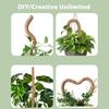 Moss Pole Kit Vertical Monstera Plant Support Coconut Fiber Support Pole Bendable Plant Stakes for Indoor Climbing Plants Home Gardening