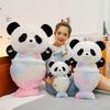 Mermaid Turned Panda Plush Toy Cute Cartoon Girl Children Birthday Gift Dolls