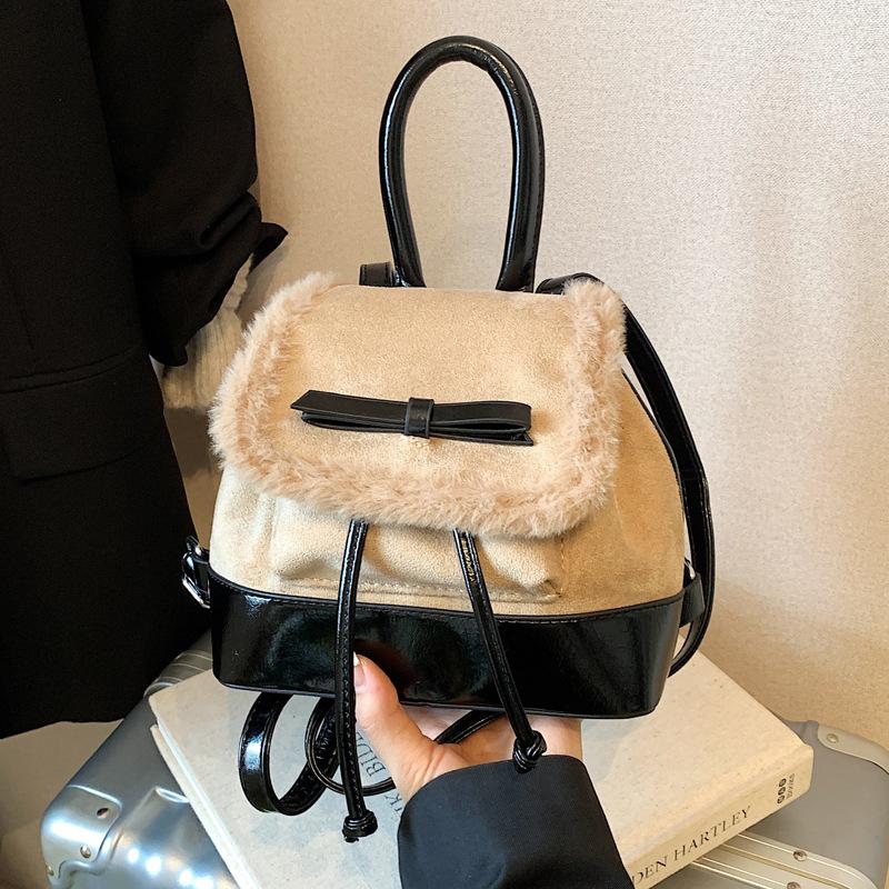 Ретро рюкзак женский модный нишевый дизайн студенческий класс школьный рюкзак корейская версия сумка-ведро для отдыха и путешествий