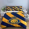 Al Nassr Football Club Bedding Set Bedding Duvet Cover Set Duvet Cover Pillowcases (1 * Duvet Cover 2 * Pillowcases, without duvet insert)