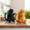 1 шт. Фигурка Монстр-Кот Дизайн Рычащий Забавный Декор для Офисного Стола Домашний Декор Подарок для Любителей Кошек Новинка Коллекционная Скульптура Кошки