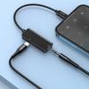 Adapter Lightning do Jack 3.5mm 2w1 AWEI Czarny