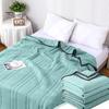 Summer Cooling Sleep Quilt Ice Silk Machine Washable Absorbs Heat Prevents Night Sweats Lightweight Portable Sofa Living Room All-Season Bedding