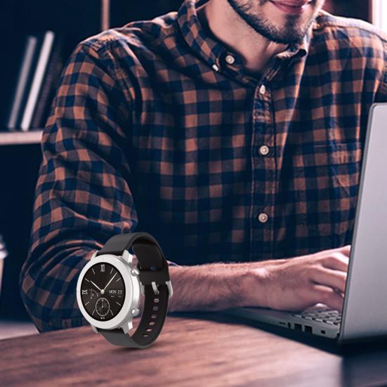 Watch Band Soft Silicone 20mm Smartwatch Replacement Wrist Strap Bracelet Accessories for Amazfit GTS 2E/GTS 2/BIP/BIP Lite