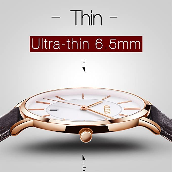 OLEVS Парные часы Парные часы Пара Популярные женские парные часы Набор наручных часов Сюрприз Подарок на годовщину свадьбы Подарок на годовщину пары Подарок на день