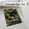 Personalized Crystal Velvet Carpet,Attack on Titan Custom Printed Name, Plush Area Rug For Home Indoor Decor