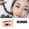 Водонепроницаемый карандаш для бровей с 4 головками, косметическая естественная долговечная подводка для глаз, макияж для бровей