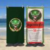 Бренд J-Jagermeister-S Ликер-дижестив Полотенце Спортивное Быстросохнущее Туристическое Снаряжение для Кемпинга Песозащитное Мягкое Легкое Большое Пляжное Полотенце