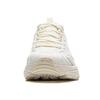 Li Ning Carefree V3 Амортизирующие износостойкие дышащие низкие беговые кроссовки женские цвет слоновой кости ARXW024-1