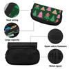 Pencil Pouch Spacious Storage Zipper Closure 300D Polyester with Two Compartments for Pens Ruler Earphones Students for Boys Girls