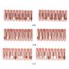 20pcs Gas Nozzle 0.8/1.0/1.2mm Copper Contact Tips Contact Nozzle Tips Welding Consumables Tips for 24KD MIG Welding Torch Tip