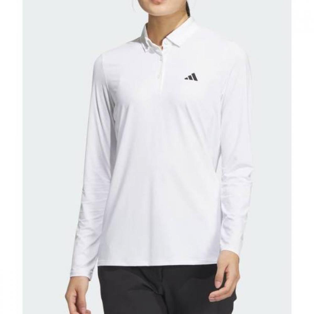 Adidas Golf Women S Long Sleeve Polo Jf4618