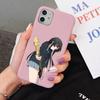 К-ОН! Чехол для телефона iPhone 14 11 12 13 Mini Pro Xs Max 8 7 6 6S Plus X XR, однотонный, конфетного цвета