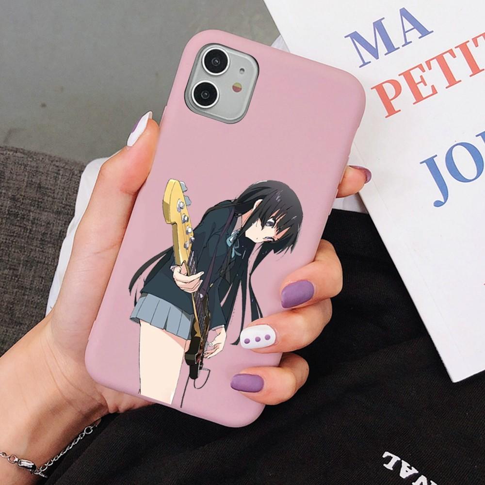 К-ОН! Чехол для телефона iPhone 14 11 12 13 Mini Pro Xs Max 8 7 6 6S Plus X XR, однотонный, конфетного цвета