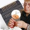 1 Set, Silver with Opening At The Bottom, Needle-free, Blind Needle, Thread-free Hand Stitch, Embroidery Needle, Sewing Needle.