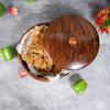 Wood Serving Casseroles Hand Carved Roti Storage Container Chapati Box, Hot Pot, Casserole, Roti Dabba with Lid for Kitchen