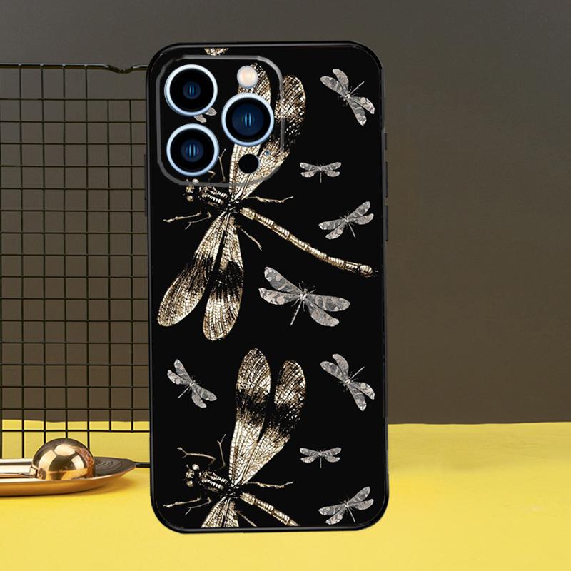 Чехол «Стрекоза» для Apple iPhone 11 14 12 Pro Max mini XS XR X 8 7 Plus SE 2020 13 Pro, чехол для телефона, чехол