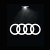 Led Car Door logo Welcome Light For Audi RS3 RS4 RS5 RS6 RS7 RS8 8V 8P 8L A6 C5 C6 C7 A5 A7 A8 Q3 Q5 Q7 TT S3 S6 Sline Quattro
