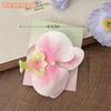 Butterfly Orchid Flower Hair Clip Pearl Girl Hair Clip Cute Orchid Flower Hairpin  Summer
