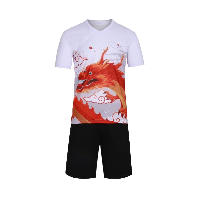 Mens Dragon Boat Race Quick Dry Shirts With Custom Print Team Sportswear