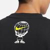 Nike Клетчатый пуловер с принтом алфавита, мужские топы, черный FD9744-010