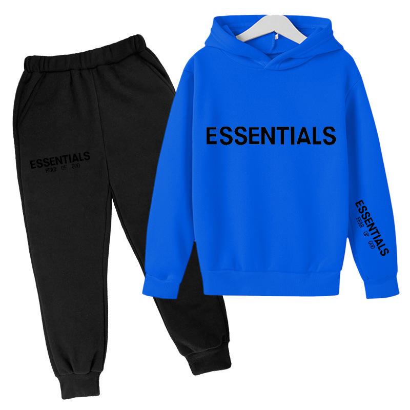 FEAR OF GOD Duplex Essentials Children's Suit Chest Hot Printing Children's Hoodie T