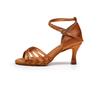Женские Туфли для Латиноамериканских Танцев Взрослые Профессиональные Мягкая Подошва Высокий Каблук Танцевальная Обувь Средний Каблук Новый Стиль Соревнование по Оценке